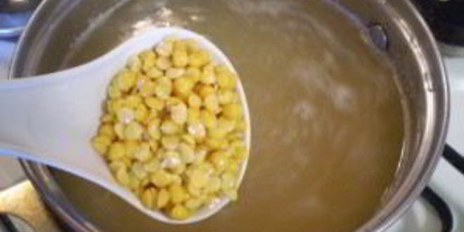 Рецепт горохового супа с картофелем