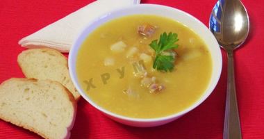 Рецепт Горохового супа с мясом свинины