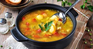 Рецепт Горохового супа с охотничьими колбасками