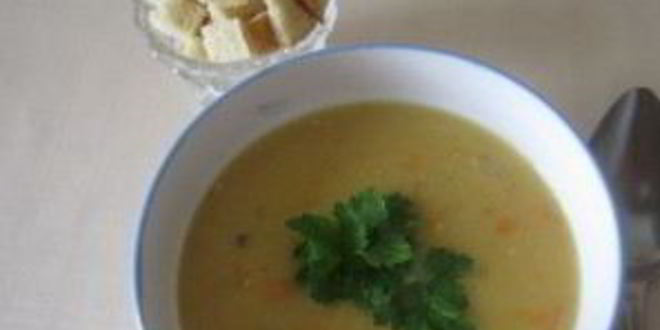 Рецепт горохового супа с ребрами