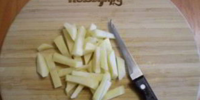 Рецепт горохового супа с сухариками