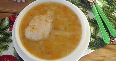 Рецепт Горохового супа с цыпленком