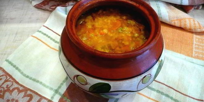 Рецепт горохового супа с тушенкой