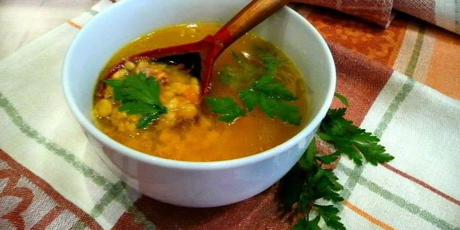 Рецепт горохового супа с тушенкой
