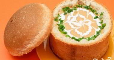 Рецепт Горохового супа в хлебе