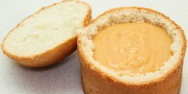 Рецепт горохового супа в хлебе