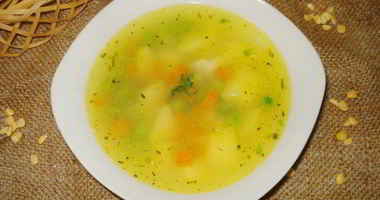 Рецепт Супа горохового постного