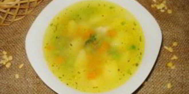 Рецепт супа горохового постного