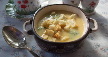 Рецепт Супа горохового с гренками