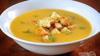 Рецепт Супа горохового с сухариками