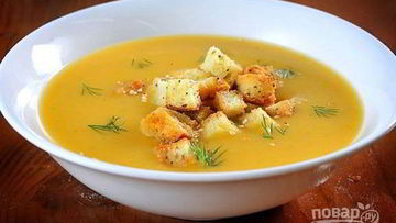 Рецепт Супа горохового с сухариками