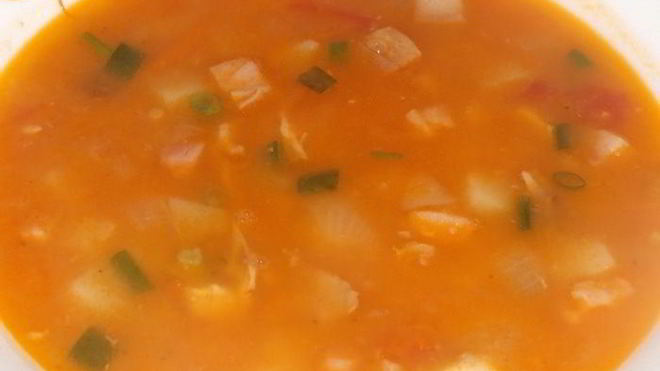 Рецепт супа горохового с томатом