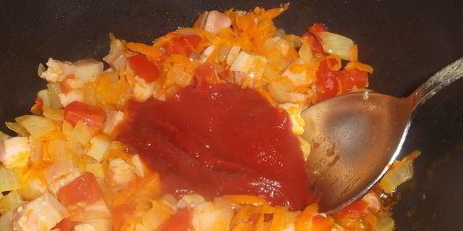 Рецепт супа горохового с томатом