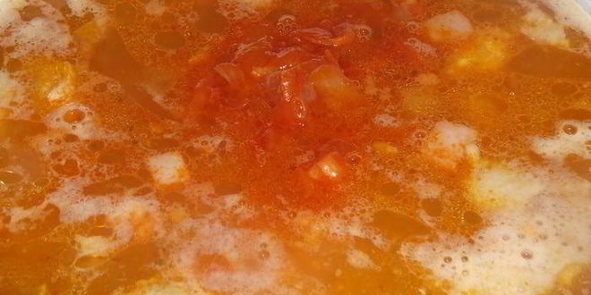 Рецепт супа горохового с томатом