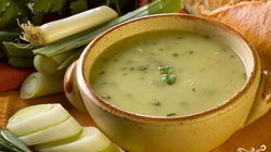 Рецепт Супа из копченой рыбы с горохом