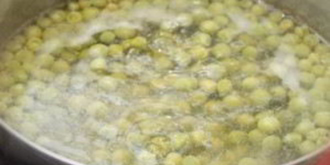 Рецепт супа из копченой рыбы с горохом