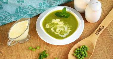 Рецепт Супа из зеленого гороха