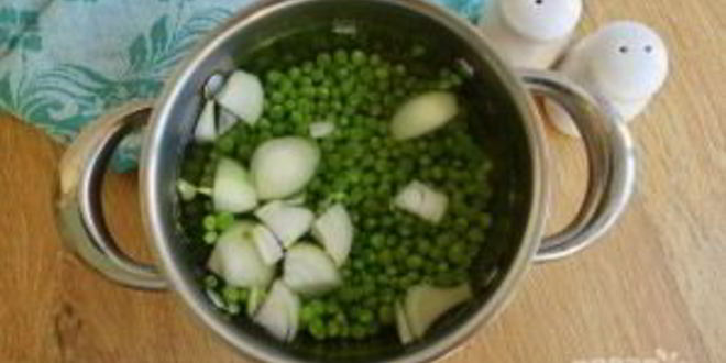 Рецепт супа из зеленого гороха