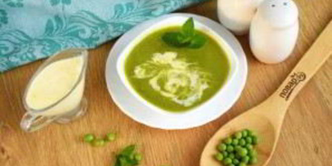 Рецепт супа из зеленого гороха