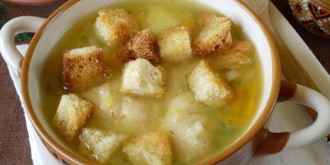 Рецепт Вегетарианского горохового супа в мультиварке