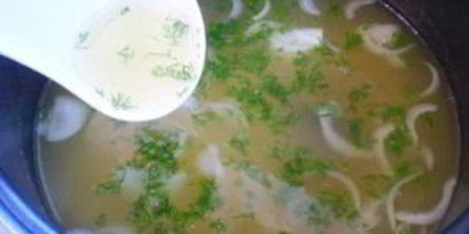 Рецепт вегетарианского горохового супа в мультиварке