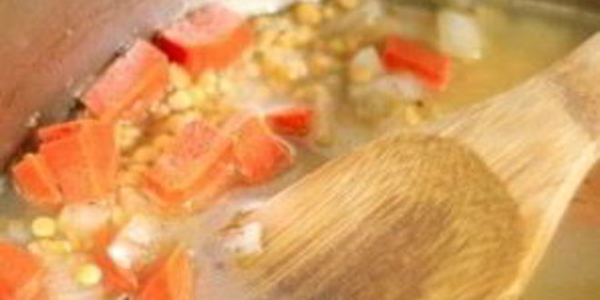 Рецепт вегетарианского горохового супа