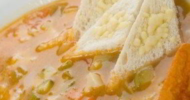 Рецепт Итальянского супа с беконом, овощами и шалфеем