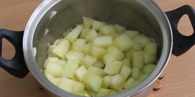 Рецепт кабачкового супа с белым вином