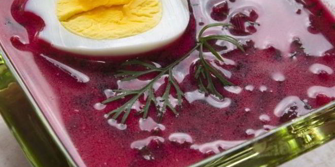 Рецепт Белорусского холодника из свеклы на минеральной воде