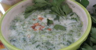 Рецепт Болгарского холодного супа Таратор