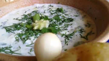 Рецепт Холодника из кефира по-белорусски