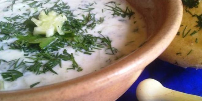 Рецепт холодника из кефира по-белорусски