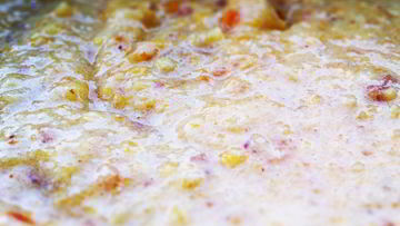 Рецепт Холодного супа из манго к завтраку