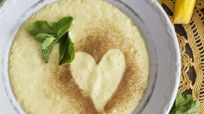 Рецепт холодного супа-пюре из манго