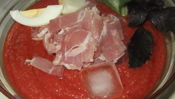 Рецепт Холодного супа Сальморехо по-испански