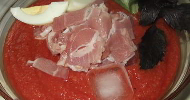 Рецепт Холодного супа Сальморехо по-испански