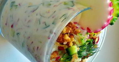 Рецепт Летнего, холодного, йогуртового супа