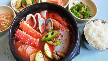 Рецепт Корейского супа хемультан