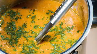 Рецепт Крема-супа из сладкого перца и помидоров