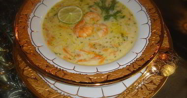 Рецепт Креветочного супа на кокосовом молоке