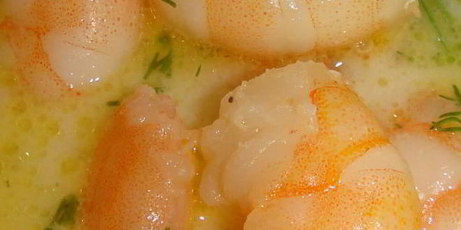 Рецепт креветочного супа на кокосовом молоке