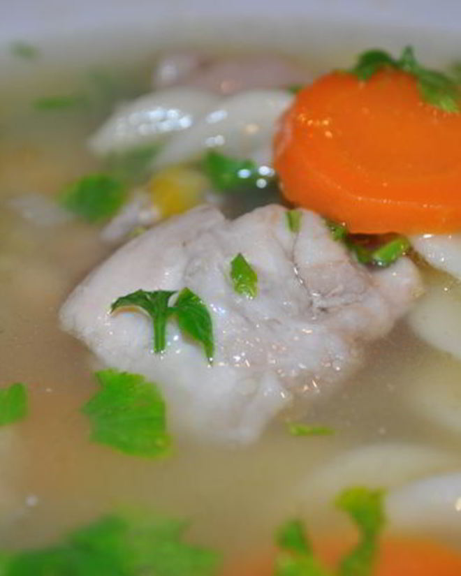 Рецепт куриного супчика