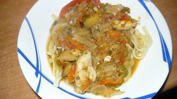 Рецепт Лагмана из гуся