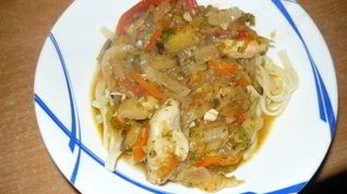 Рецепт Лагмана из курицы