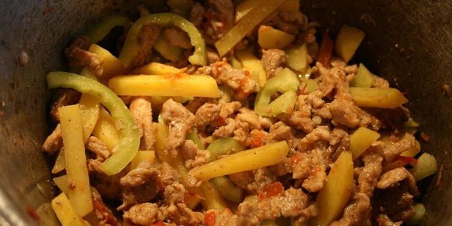 Рецепт лагмана из свинины