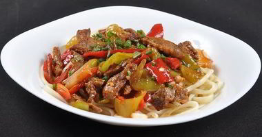 Рецепт Лагмана — лапши со свининой и овощами