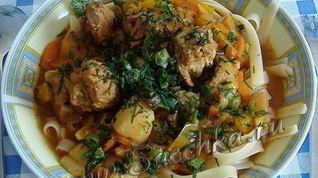 Рецепт Лагмана ленивого