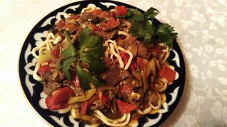 Рецепт Лагмана с бараниной