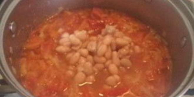 Рецепт лагмана с фасолью