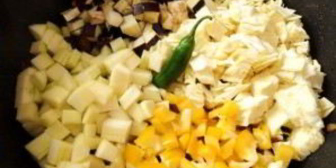 Рецепт лагмана с кабачками